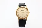 Vintage Seiko Slim Quartz Men's Wrist Watch - Comes With New Battery, New Band