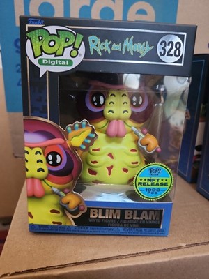 Funko Pop! Vinyl: Rick and Morty Blim Blam 1900pc Series 1 #328 W/ Protector 