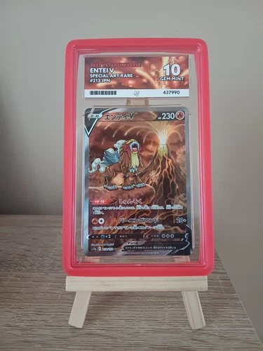 🔥Entei v SAR 213/172 S12a VSTAR Pokemon Card Japanese ACE 10 Gem Mint🔥