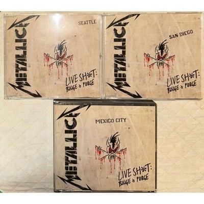 Live Shit Binge & Purge by Metallica (CD, Nov-2003, Smji) for sale
