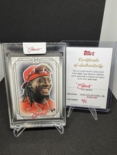 Elly De la Cruz 2024 Museum Collection Canvas Auto Artist Josh Trout /5