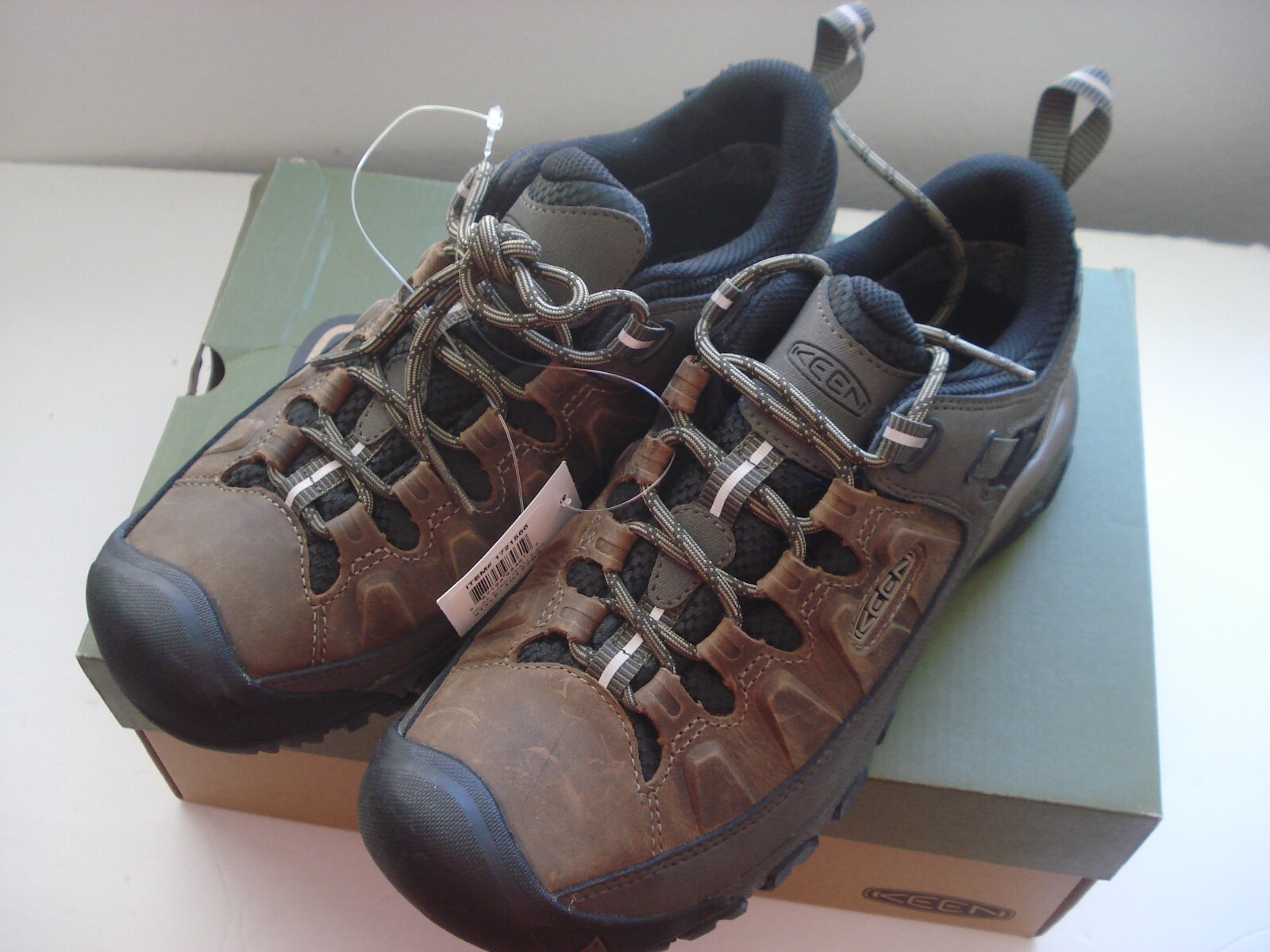 Scarpe da trekking Keen Targhee III WP Bungee Cord nero marrone da uomo taglia 9 nuove
