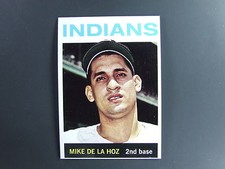 Mike De La Hoz Billy Pierce Galen Cisco 1964 Topps Wrong Back Error