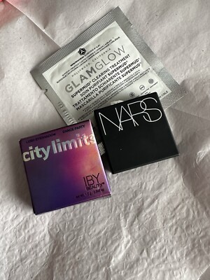 NARS Orgasm Blush Travel Size 0.04oz + City Limits Dance party Eyeshadow. New