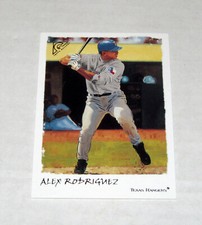 2002 Topps Gallery Variation SP 20 Alex Rodriguez  Rangers $.99 Shipping!
