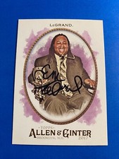 ERIC LEGRAND 2017 TOPPS ALLEN & GINTER #187 AUTO SIGNED RUTGERS SCARLET KNIGHTS