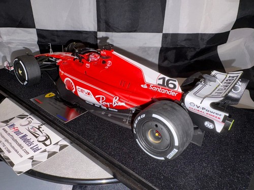 1:18 LookSmart LS18F1049 Charles Leclerc Scuderia Ferrari SF23 #16 Vegas GP 2023 - Picture 10 of 23