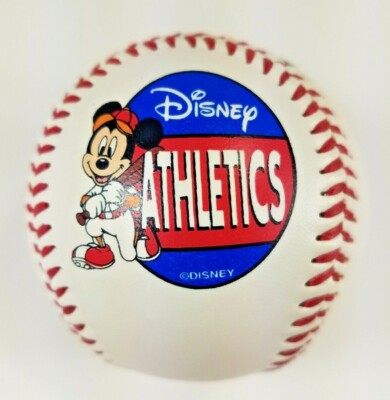MICKEY MOUSE WALT DISNEY WORLD ATHLETICS BASEBALL FOTOBALL BALL | eBay