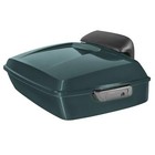 Hogworkz Spruce Chopped Tour Pack Slim Backrest Chrome Hardware for Harley FL...