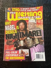 DEC 1995 PRO WRESTLING ILLUSTRATED magazine MABEL - DIESEL