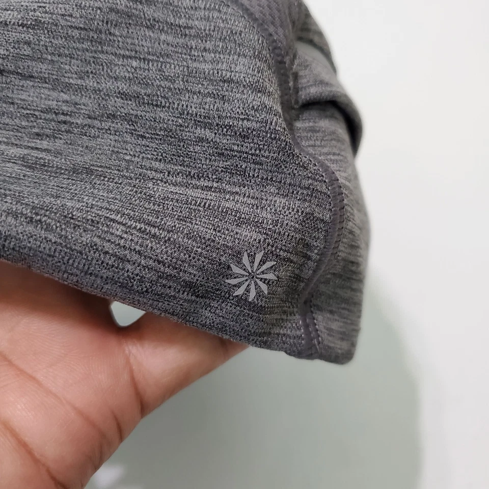 Sombrero Athleta Mujer Talla Única Gris Gorra Activa Malla Logo Ventilación Foto 3 de 4