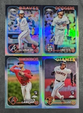 2024 Topps Chrome REFRACTORS 201-300 with Rookies You Pick