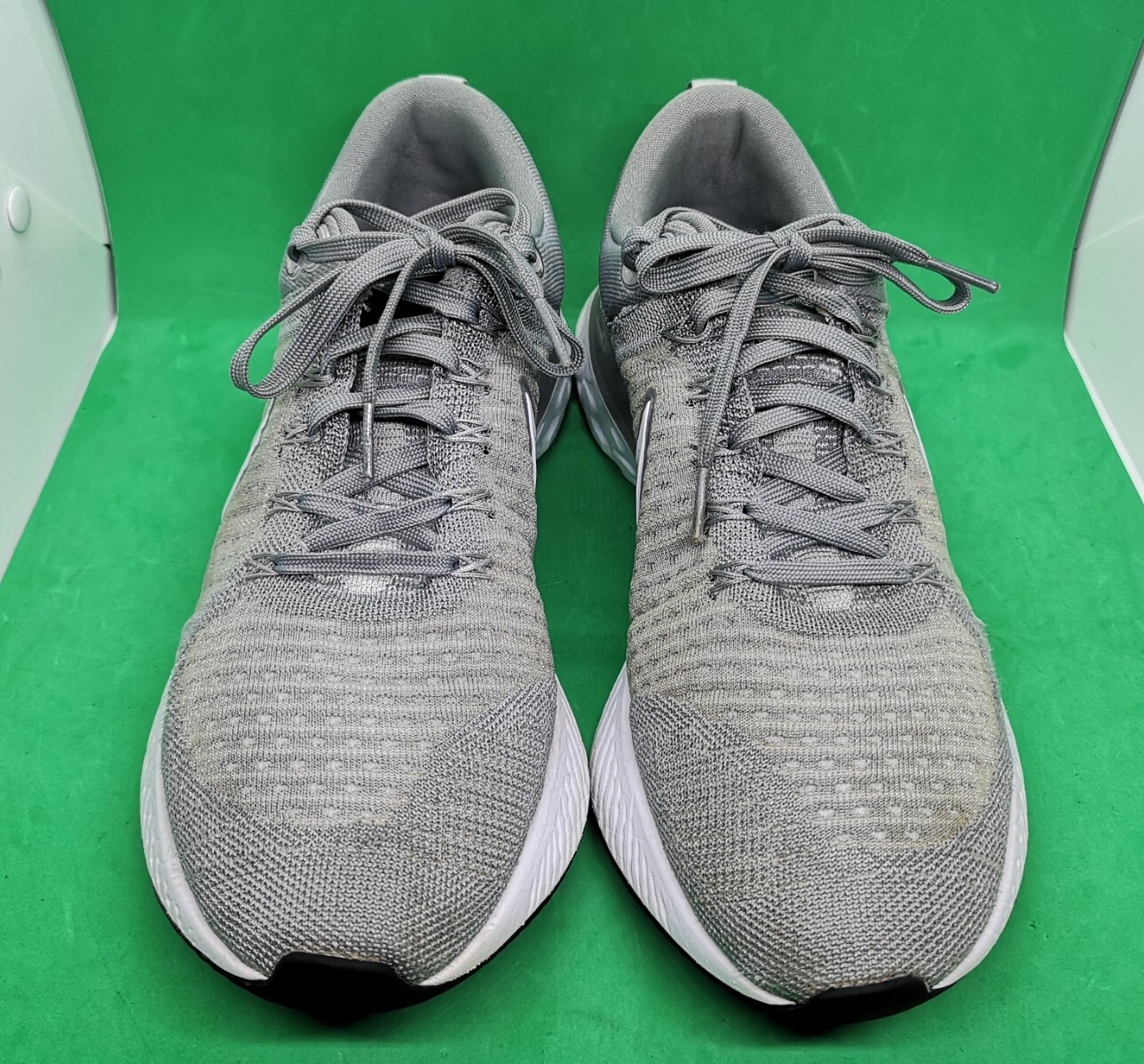 Nike React Infinity Flyknit Athletic Run Sneakers… - image 7