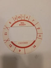 Bill Dickey 1959 Cadaco Baseball Game Disc
