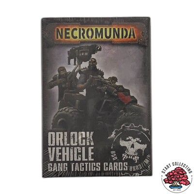 Warhammer Necromunda Orlock Vehicle Gang Tactics Cards OVP 300-95