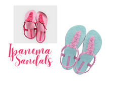 Ipanema Flowers Sandals Spring-Summer. Girls-Size 13