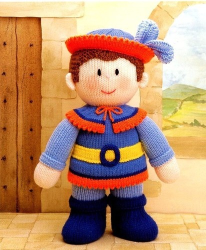 Jean Greenhowe's 8 STORYBOOK DOLLS, Fairy, Pirate, Cowboy, Tooth Fairy, Princess - Picture 10 of 13