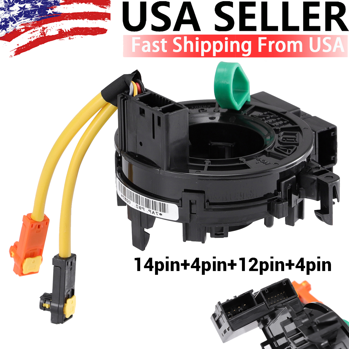 Clock Spring Cable 83196-FJ030 Compatible with Subaru WRX BRZ Crosstrek Forester Impreza