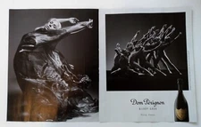 2022 Dom Perignon Champagne Print Ad Lady Gaga 2 Page advertisement Frame It!