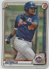 2020 Bowman Prospect #BP-37 Wilfred Astudillo NEW YORK METS Rookie Card 5