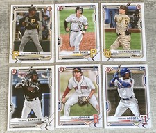 2021 Bowman 1st , RC , & Prospects - Bowman Paper Base - Pick Your Card