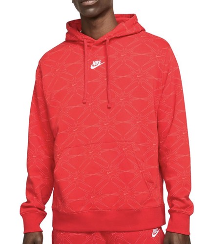 Mens Nike Sportswear Club Hoodie Print 