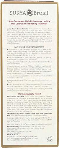 Surya Brasil Products Henna Cream Mahogany 2.37 Fluid Ounce Soundigital - Picture 2 of 5