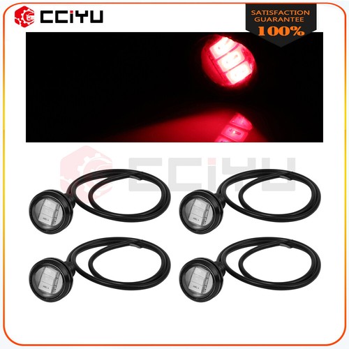 2x Stark 18mm 5730SMD High Power RED LED Lights – Fog, DRL, Backup, Signal – Custom Fit