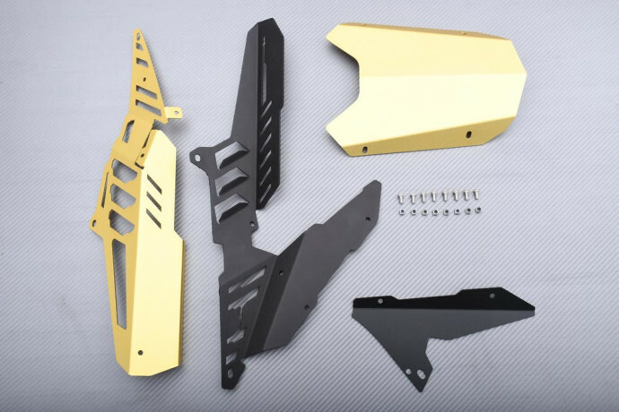 Garde-boue arrière MT03 avec pare-chaîne en aluminium pour YAMAHA 320cc