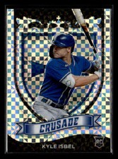 2021 Panini Chronicles #24 Kyle Isbel Crusade Building Blocks card