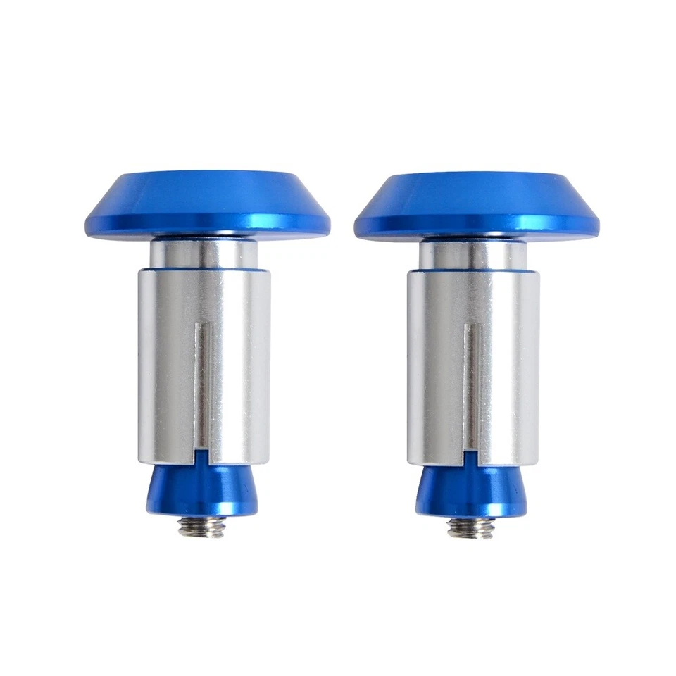 CNC Handlebar End Cap Plugs For Honda CR80R CR85R CR125R CR250R CR500R Dirt Bike Foto 3 de 4