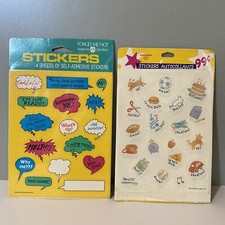 Vintage Hallmark Ambassador  American Greetings Sayings  Planner Stickers