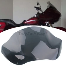 Smoke 12.5'' Wave Windshield Windscreen For Harley Road Glide FLTR/I 1998-2009