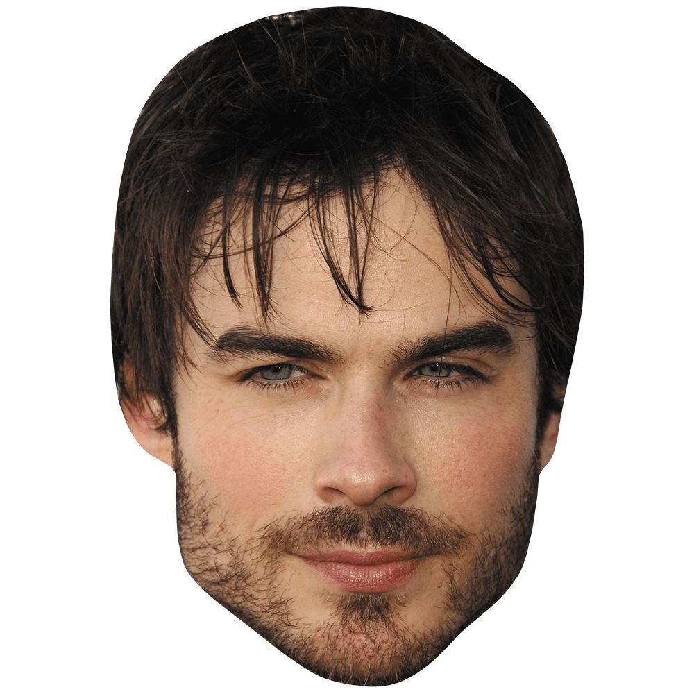 Ian Somerhalder (Stubble) Big Head