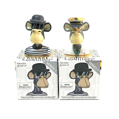 Bored Ape Monkey Mini Figure set