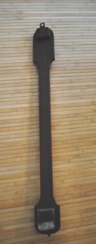 Antique 19th Century English Stick Barometer Thermometer Wood 36" Long - Picture 2 of 3