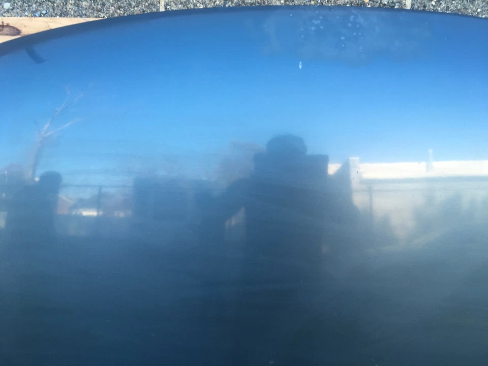 Volkswagen Touareg 2005 7L capó capó carcasa panel gris OEM+ Foto 3 de 4