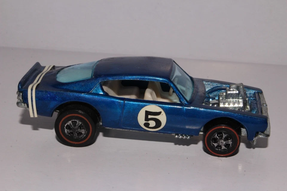 SPOILERS HOT WHEELS REDLINE KING KUDA, AZUL, HONG KONG, BLISTER PULL Foto 3 de 4