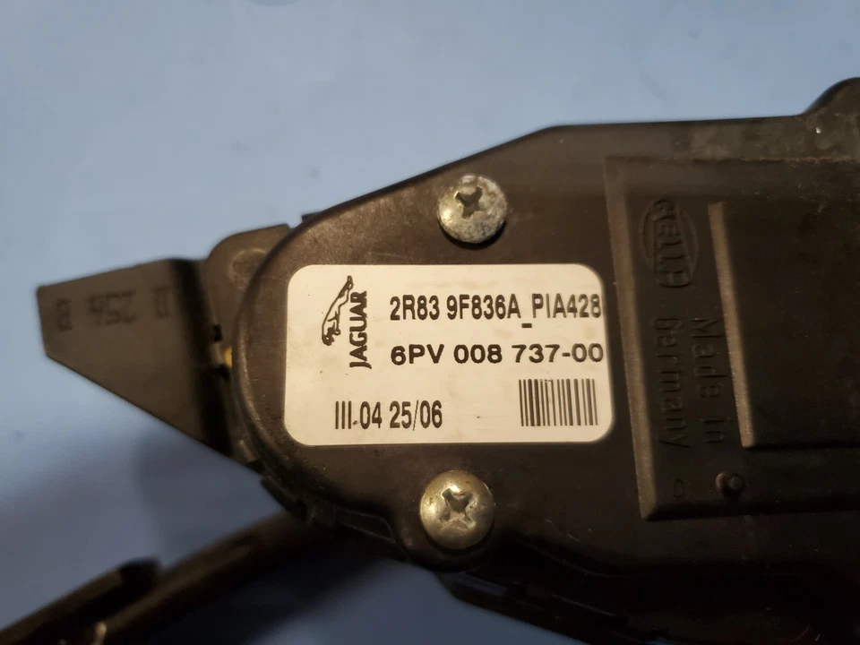 2003-2004-2005-2006-2007-2008 JAGUAR S TYPE GAS PEDAL 2R839F836A - Image 3 of 3