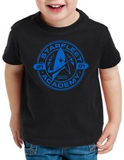 Starfleet Academy Kinder T-Shirt trekkie trek kirk 2161 sternenflotte abzeichen