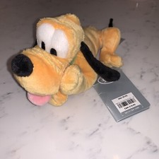Z  NEW Disney Store PLUSH 8"PLUTO Dog Mini Bean Bag 