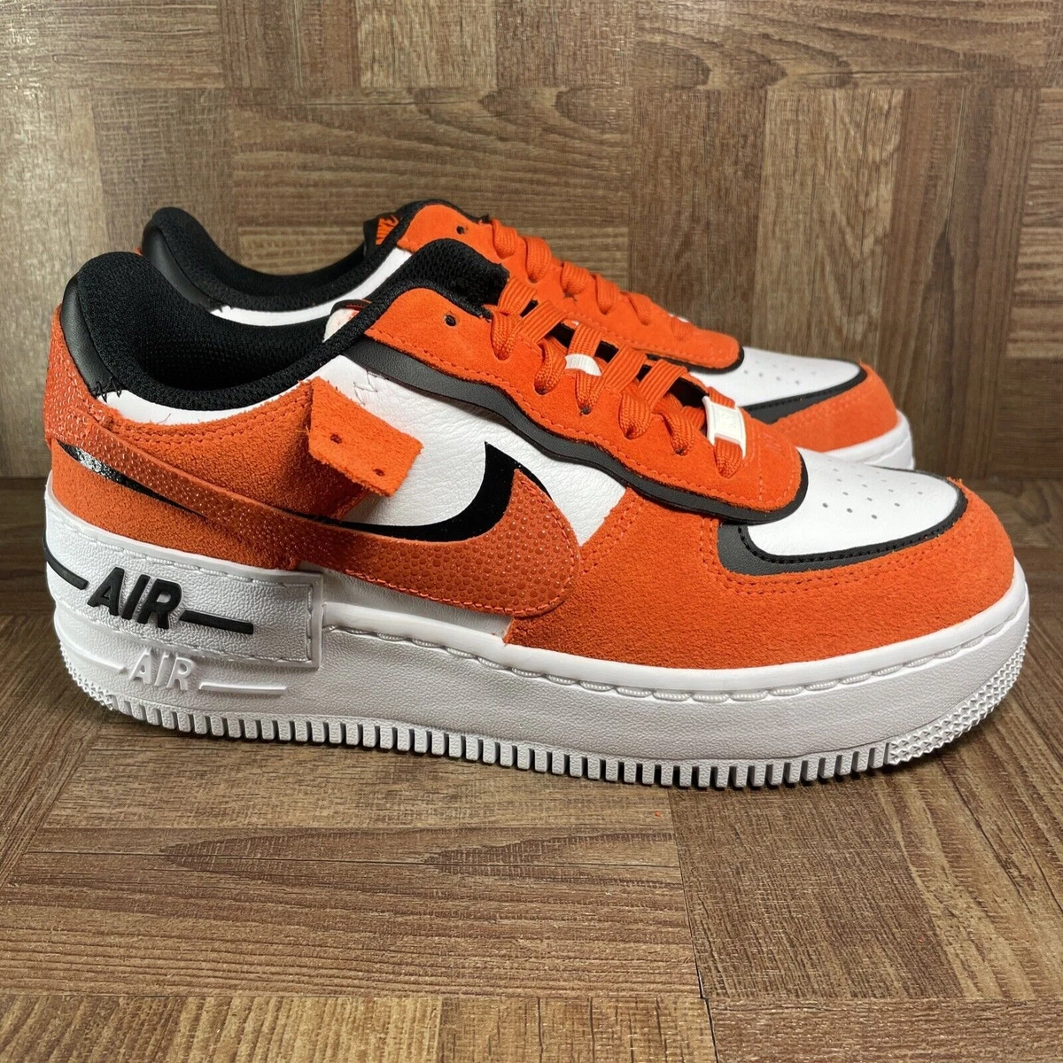 Nike Air Force 1 Shadow Rush Orange/Black/Guava Ice Women's Shoe -  Hibbett