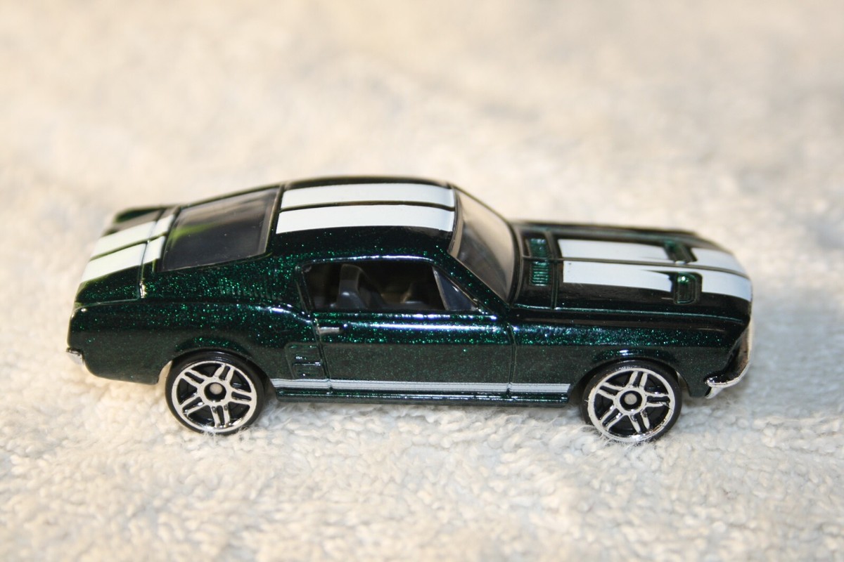 HOT WHEELS 💥 1967 GREEN METALLIC FORD MUSTANG FASTBACK CUSTOM