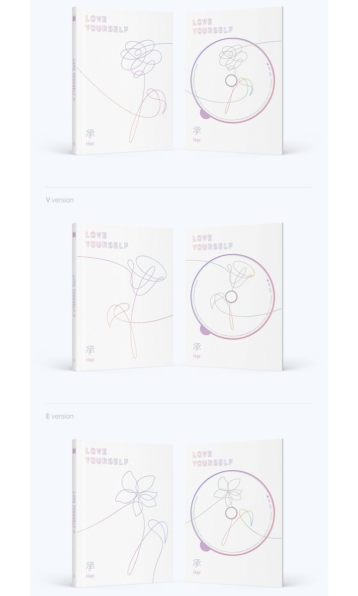 bts Loveyourself   4形態  限定ポスターあり。 Amazon.com: BigHit BTS - Love Yourself 結 Answer [S+E+L+F