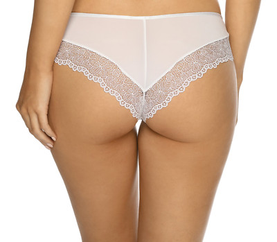 VIANIA 204260 LENI Brasil Slip mit Spitze 36-46, weiß 100