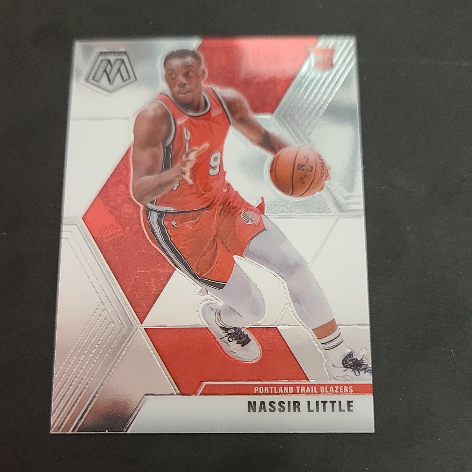 2019-20 MOSAIC #247 NASSIR LITTLE RC PORTLAND TRAIL BLAZERS