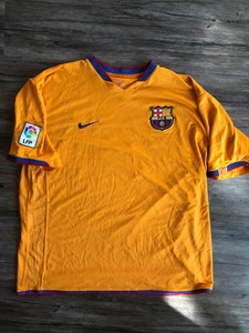 barcelona orange jersey