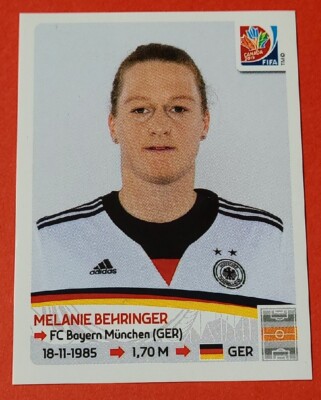 Panini WM 2015 Sticker Nr. 108 Melanie Behringer Deutschland - FIFA Women´s WC