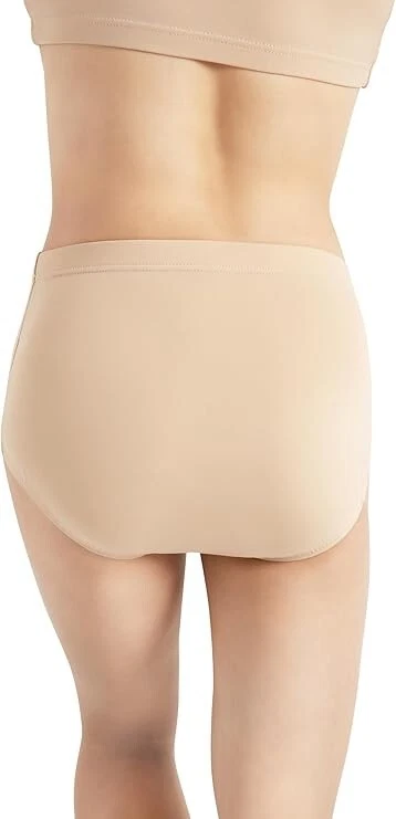 Big Girls' Brief, NUDE, Medium (7-8), Beige, TB111C - Image 2 of 4