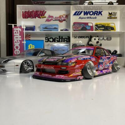 Addiction RC Car Painted Body only Nissan S13 Silvia Unused